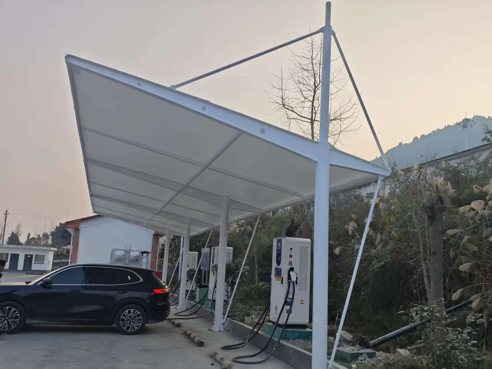 贵州荔波膜结构停车棚怎么选不踩坑?本地源头工厂详解选材与报价